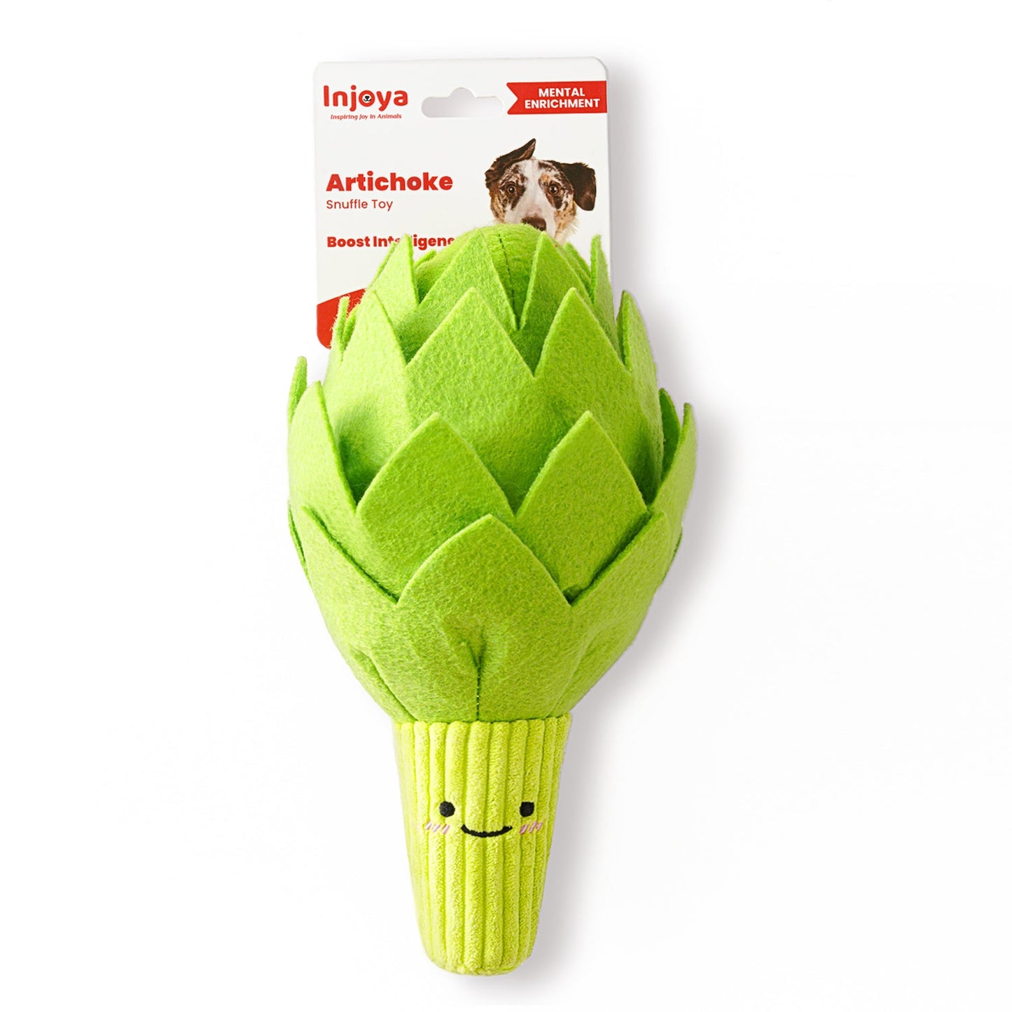 Artichoke Plush Dog Toy