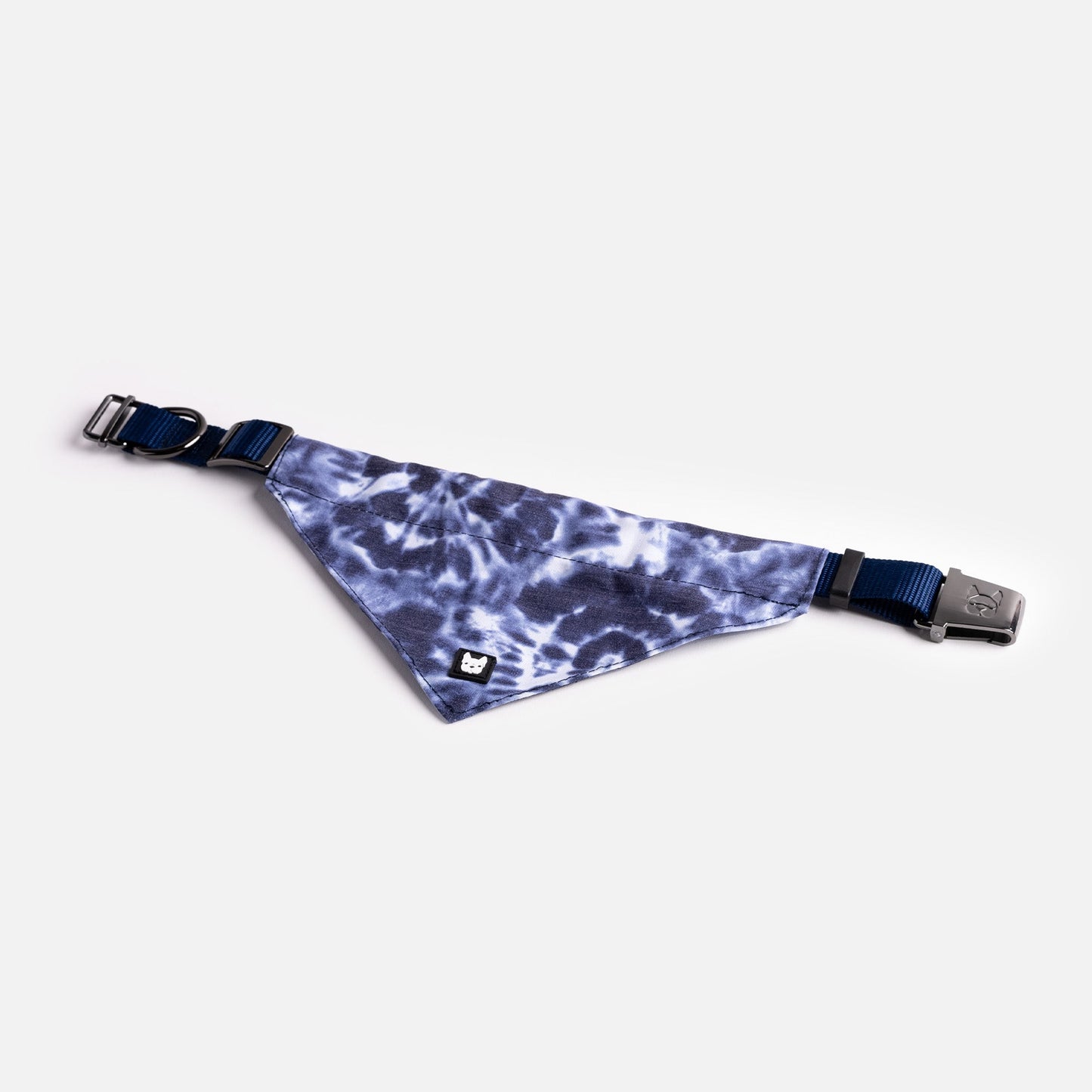 Waggy Dog Bandana Collar - Blue Tie Dye