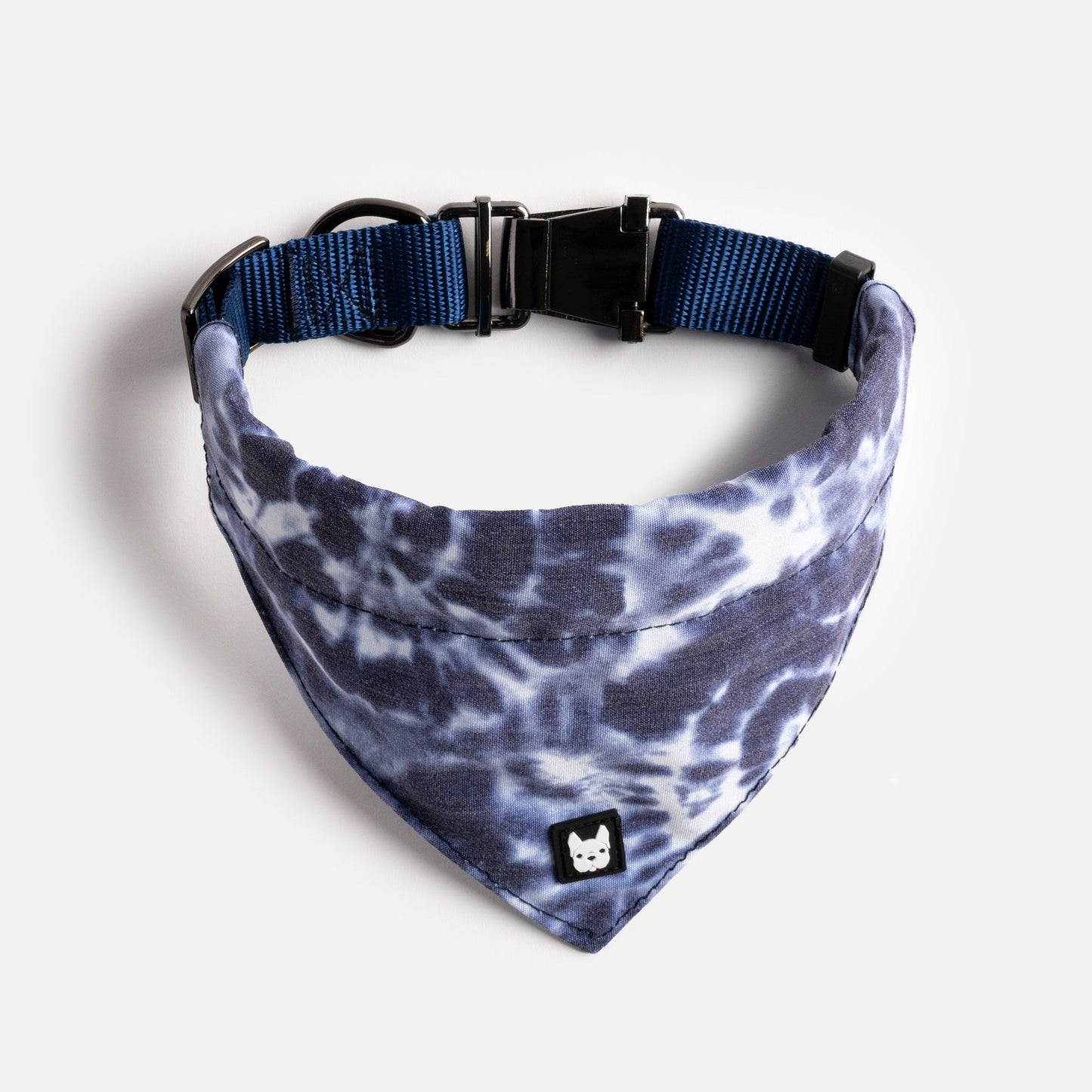 Waggy Dog Bandana Collar - Blue Tie Dye