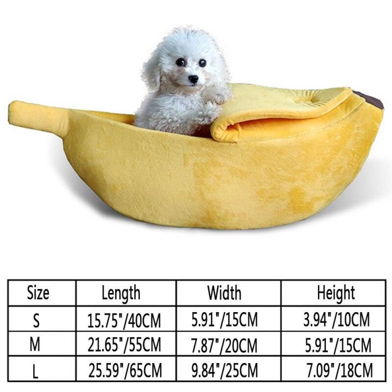 Banana Shaped Dog House/BedPet